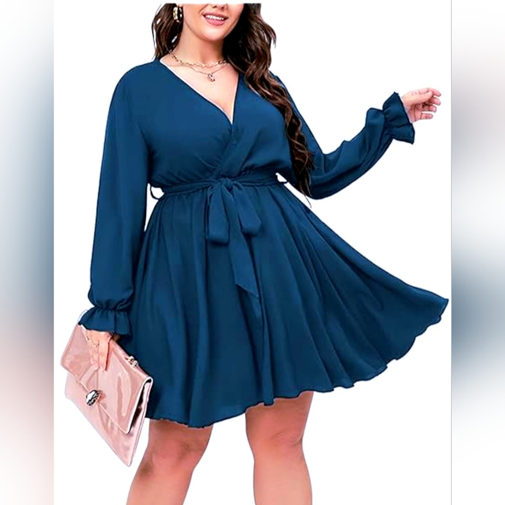 Women's Plus Size Curvy Dress